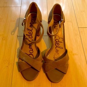 Sam Edelman beige heels size 9